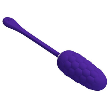 Uovo Vibrante in Silicone Morbido con 12 Vibrazioni Ricaricabile Viola
